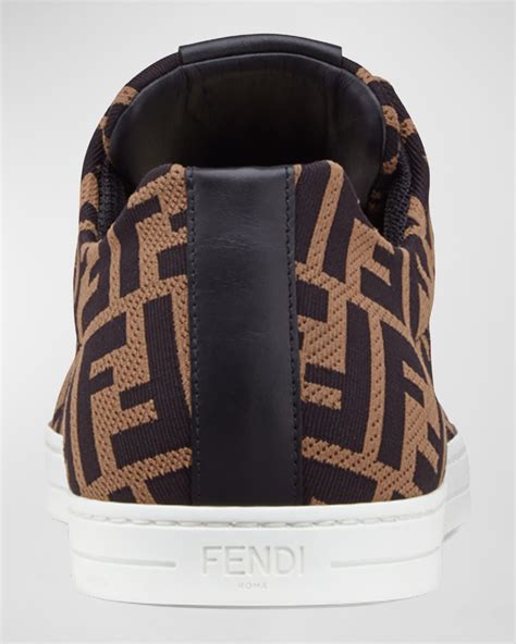 fendi forever all over sneakers|Fendi Men's Allover FF Low.